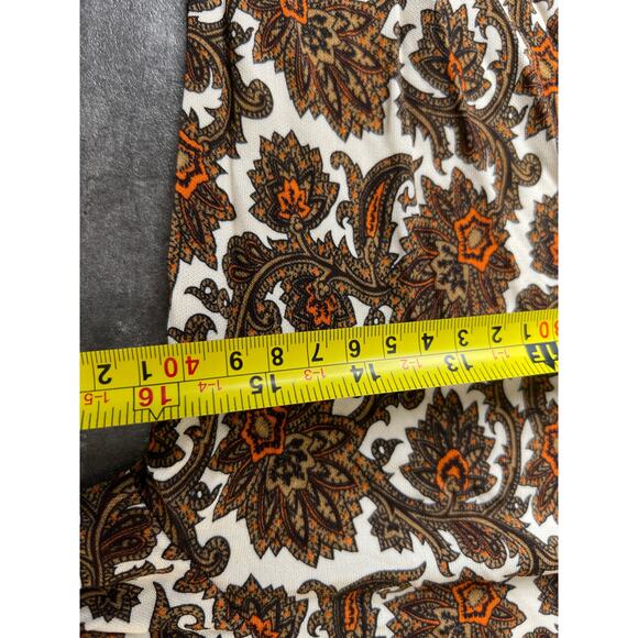 Nili Lotan Small Button Down Tapestry Paisley Boho Chic Shirt - Picture 6 of 7